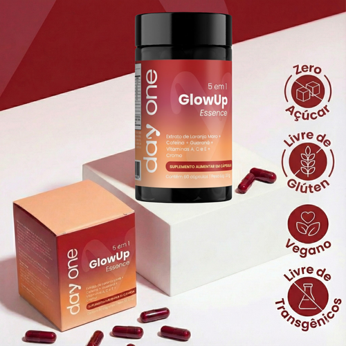 GlowUp Essence - 60 Cápsulas