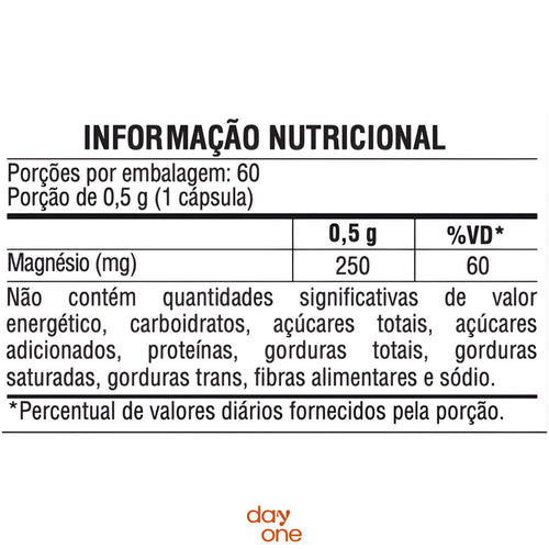 Magnésio 3 em 1 - 60 Cápsulas